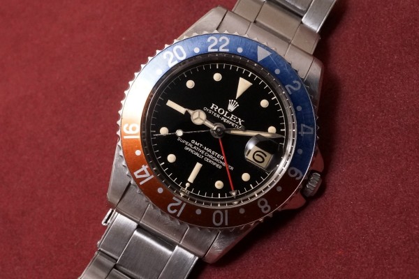 ロレックス GMTマスター Ref-1675 Chapterring Gilt Glossy Dial（RS-114／1961年)の詳細写真3枚目