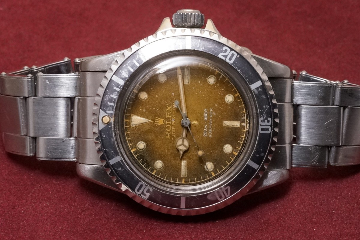 ロレックス サブマリーナ Ref-5512 Chapterring Tropical Dial