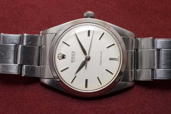 ロレックス BIG OYSTER Ref-6424 Cream Dial（RO-117／1961年)の詳細写真4枚目