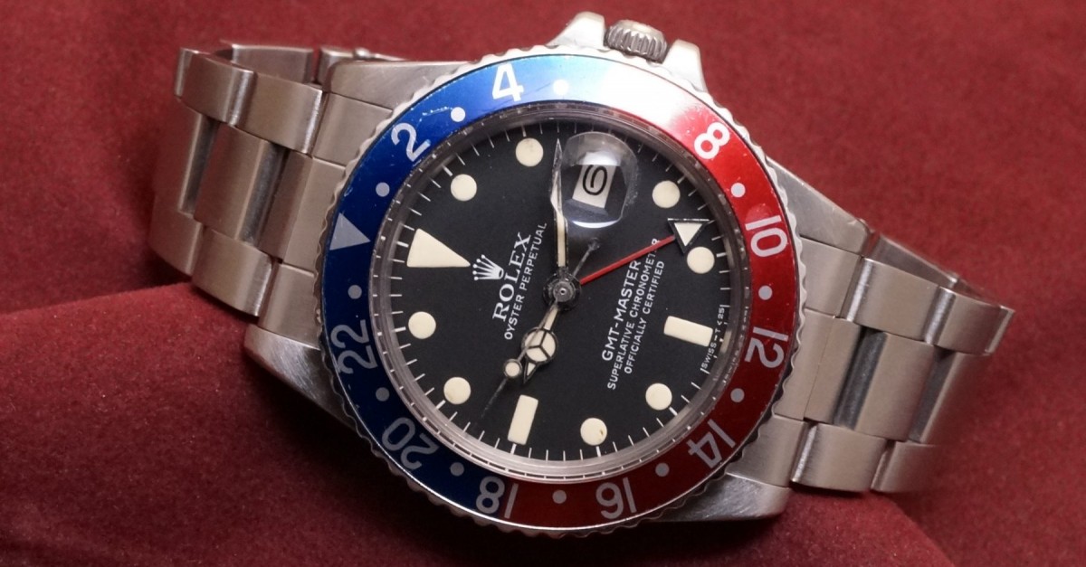 ロレックス GMTマスター Ref-1675 Matte Dial Mark-4（RS-118