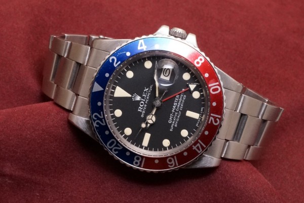 ロレックス GMTマスター Ref-1675 Matte Dial Mark-4（RS-118／1978年)の詳細写真1枚目