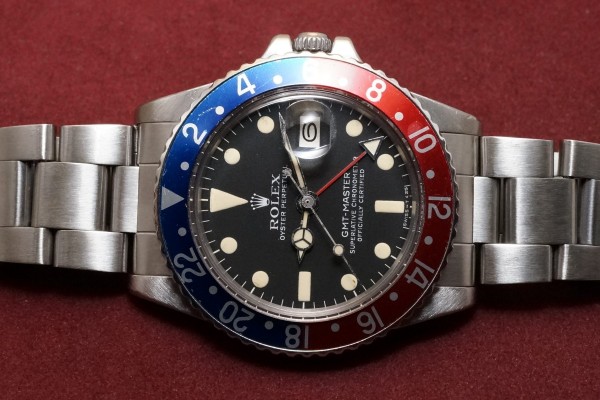 ロレックス GMTマスター Ref-1675 Matte Dial Mark-4（RS-118／1978年)の詳細写真4枚目