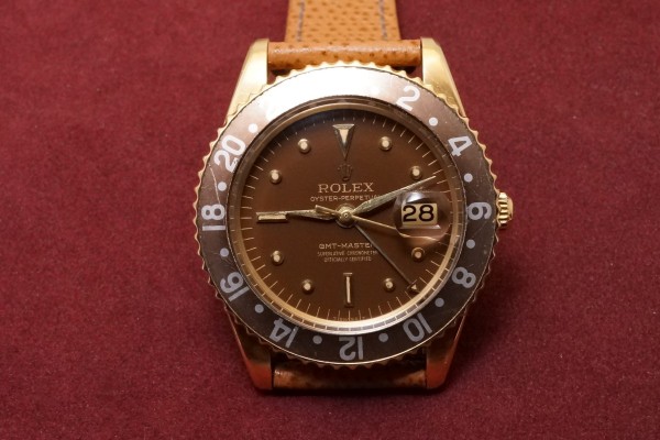 ロレックス GMTマスター Ref-1675/8 Glossy Brown Nipple Dial（RS-119／1966年)の詳細写真2枚目