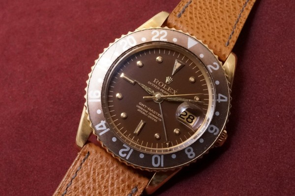 ロレックス GMTマスター Ref-1675/8 Glossy Brown Nipple Dial（RS-119／1966年)の詳細写真3枚目