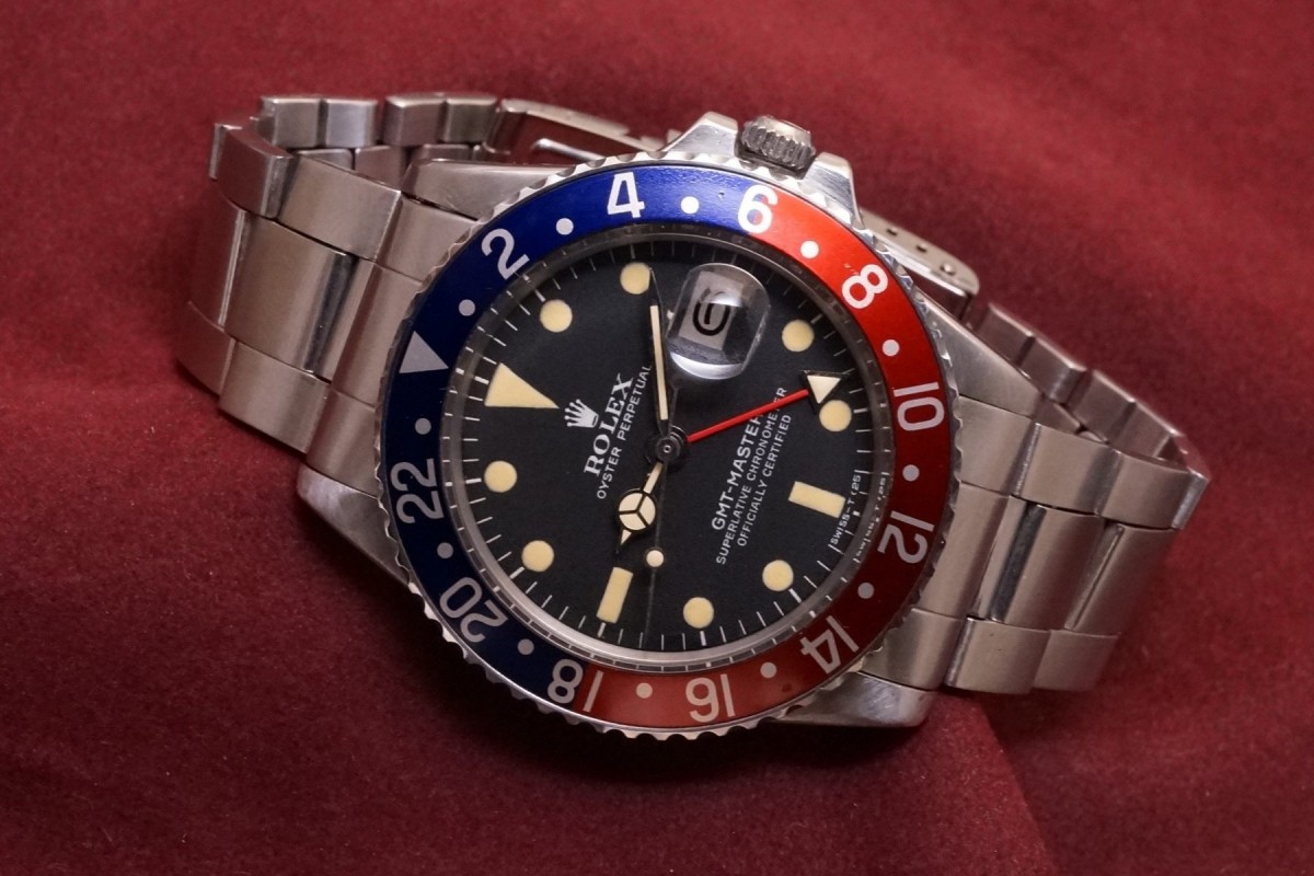 ROLEX GMTマスターRef.1675用純正裏ブタ71年2期製特価希少入手