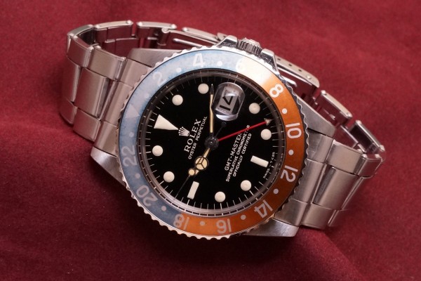 ロレックス GMTマスター Ref-1675 Glossy Gilt Dial（RS-07／1965年)の詳細写真1枚目