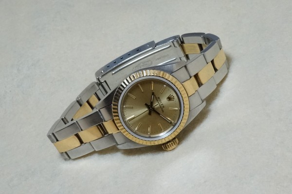 レディース ロレックス 67193 SS/YG（LC-39／1988年)の詳細写真1枚目