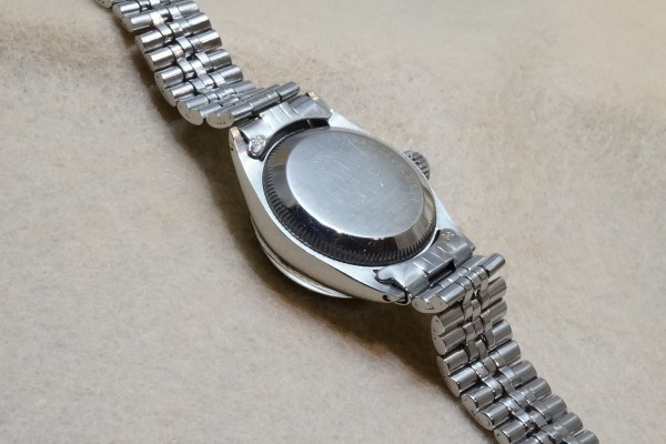 レディース ロレックス 6517 SS BLACK MIRROR DIAL（LR-40／1965年)の詳細写真5枚目