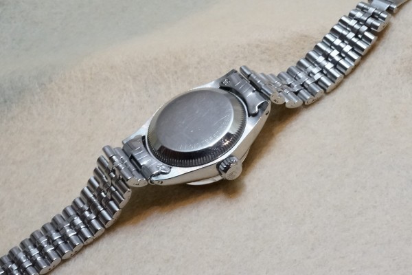 レディース ロレックス 6517 SS BLACK MIRROR DIAL（LR-40／1965年)の詳細写真6枚目