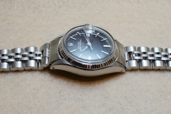 レディース ロレックス 6517 SS BLACK MIRROR DIAL（LR-40／1965年)の詳細写真7枚目