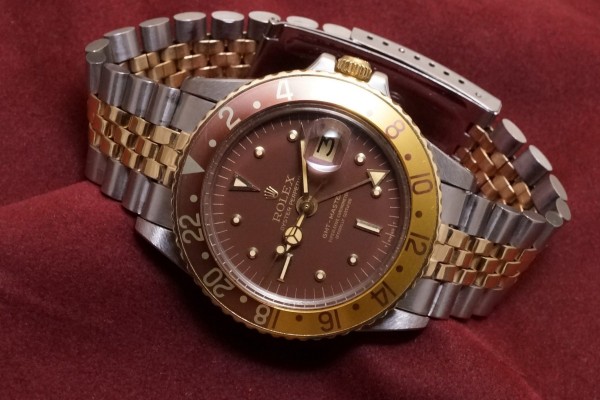 ロレックス GMTマスター Ref-1675/3 Brown Nipple Dial（RS-123／1971年)の詳細写真1枚目