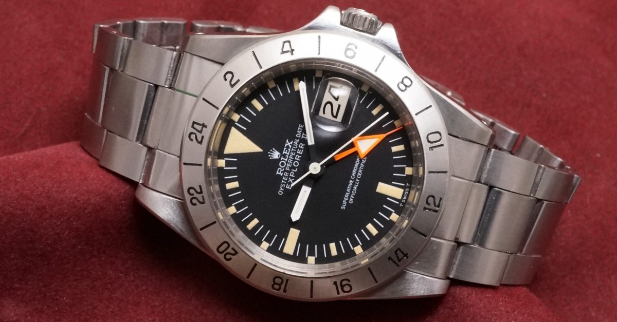 ロレックス EXPLORERⅡ Ref-1655 Mark-1 Dial・Mark-2 Bezel（RS-18