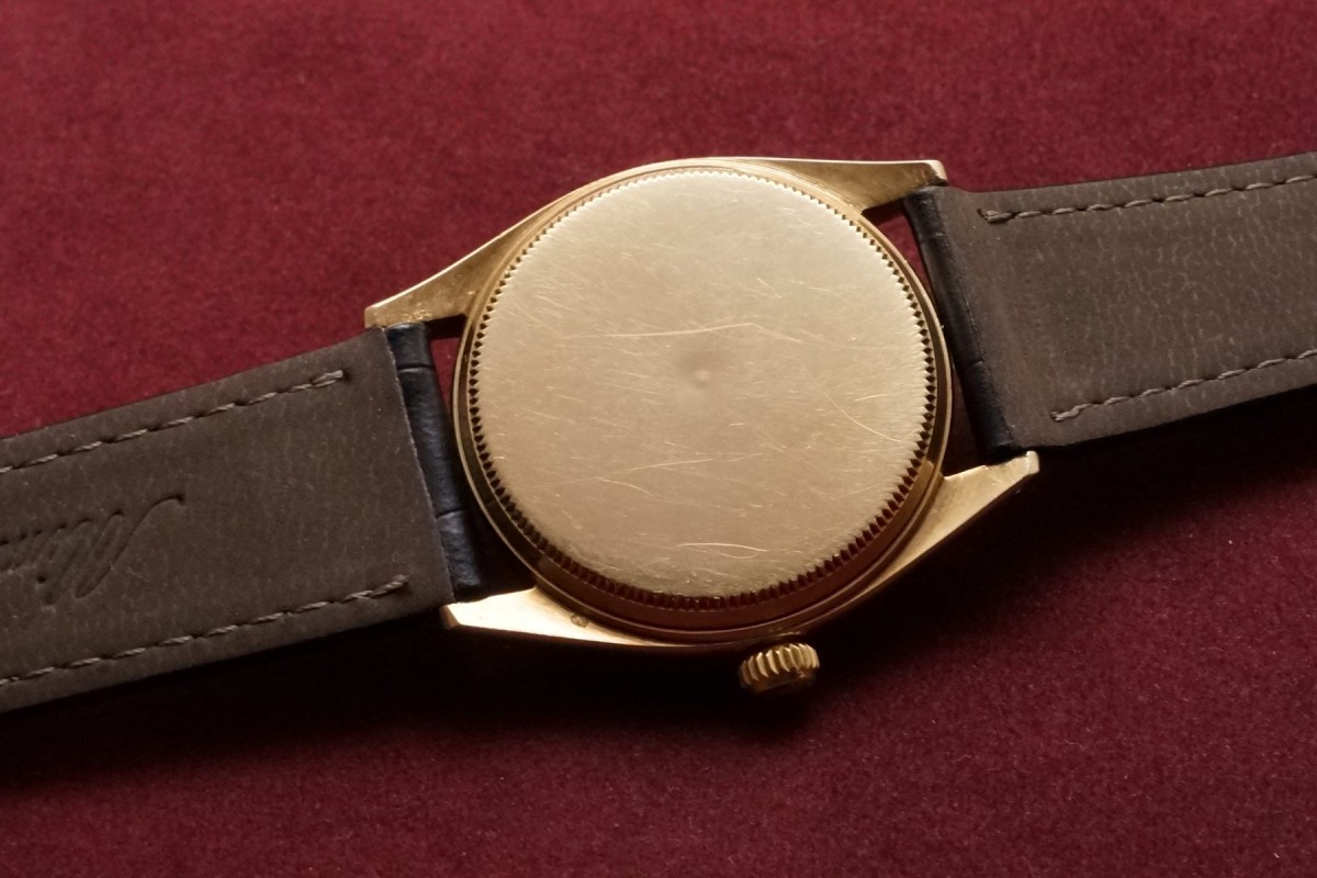 ロレックス PERPETUAL Ref-6565 Black Gilt（RS-126／1955年