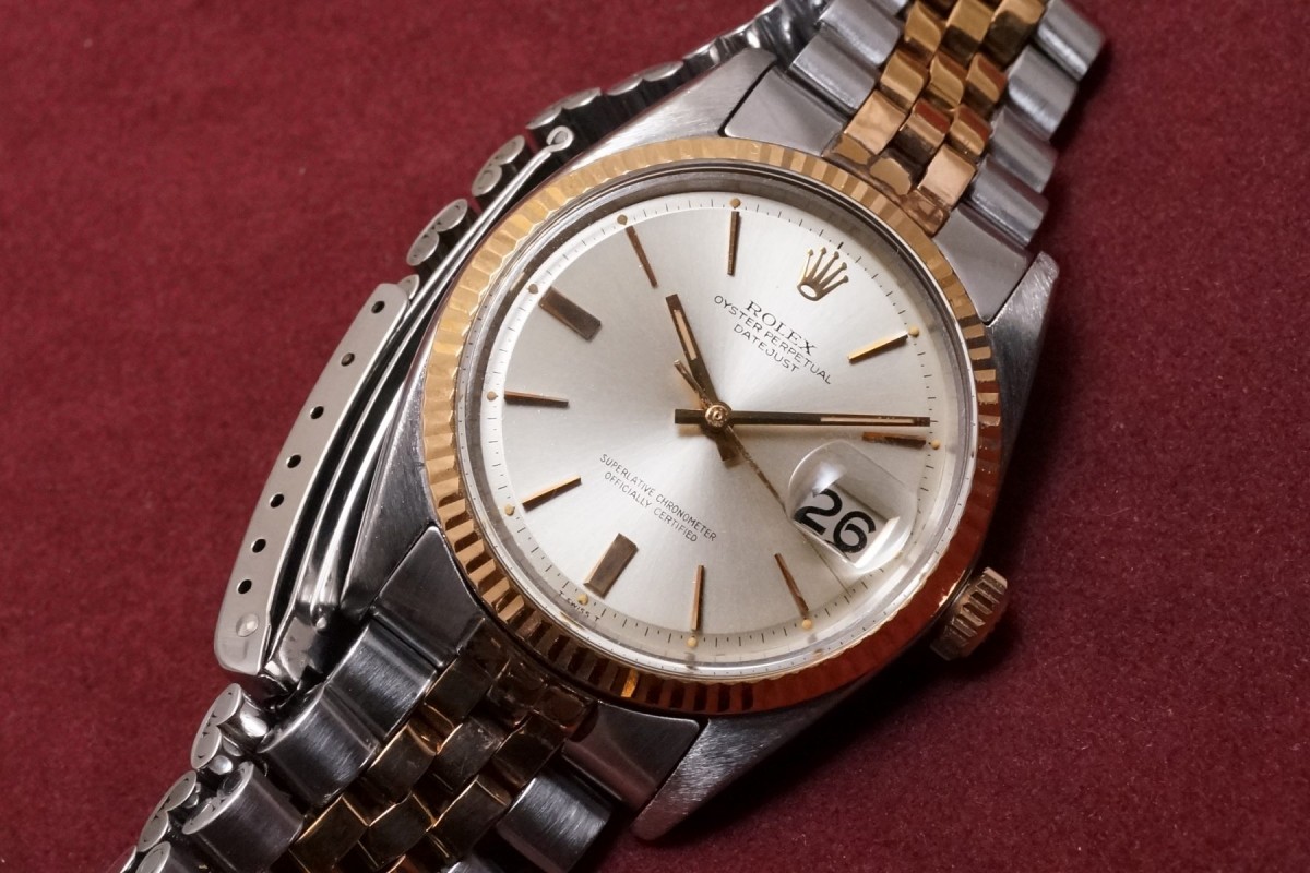 ロレックス DATEJAST Ref-1601 SS×PG（RO-125／1967年
