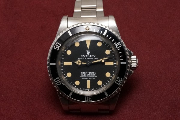 ロレックス サブマリーナ Ref-5512 Maxi Mark-1 Patina Dial（RS-27／1977年)の詳細写真2枚目