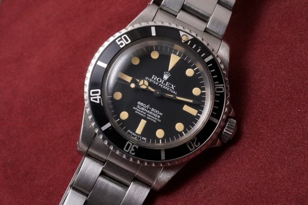 ロレックス サブマリーナ Ref-5512 Maxi Mark-1 Patina Dial（RS-27／1977年)の詳細写真3枚目