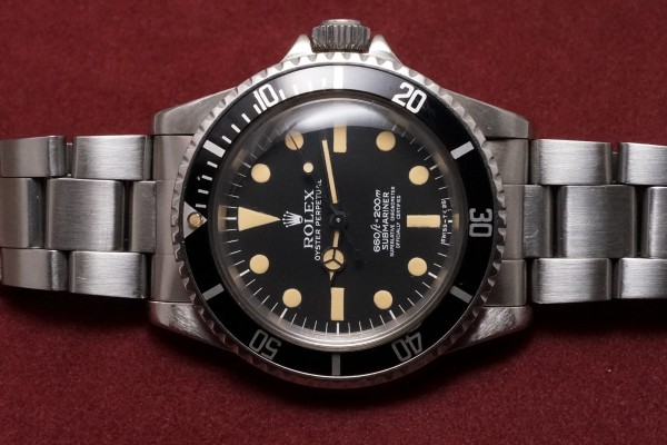 ロレックス サブマリーナ Ref-5512 Maxi Mark-1 Patina Dial（RS-27／1977年)の詳細写真4枚目