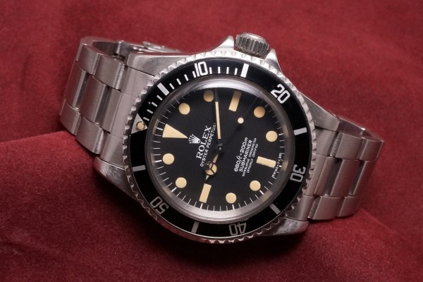 ロレックス サブマリーナ Ref-5512 Maxi Mark-1 Patina Dial（RS-27／1977年)の詳細写真1枚目