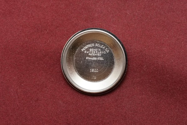 ロレックス OYSTER PERPETUAL DATE Ref-1500 White Roman Dial（RO-129／1972年)の詳細写真9枚目