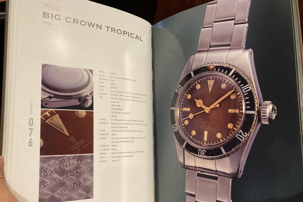 チュードル サブマリーナ Ref-7924 Big Crown Tropical Dial（TS-01／1958年)の詳細写真12枚目