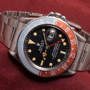 ロレックス GMTマスター Ref-1675 Long-E Pumpkin Dial