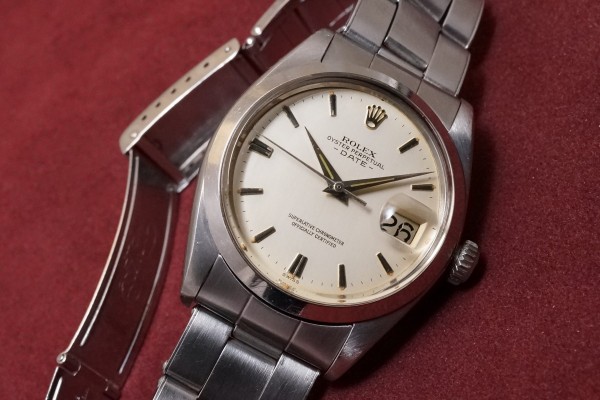 ロレックス PERPETUAL -DATE- Ref-1500 Cream Dial（RO-138／1960年)の詳細写真3枚目