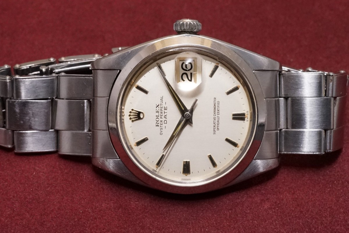 レビュー高評価の商品!の商品をすべて PERPETUAL ロレックス -DATE- Dial（RO-138 Cream Ref-1500 時計