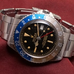 ロレックス GMTマスター Ref-1675 Chapterring Gilt/Gloss Dial