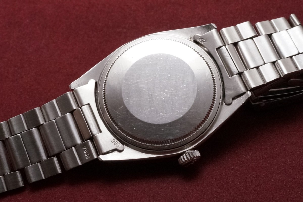 ロレックス デイトジャスト Ref-1600 Black Mirror Dial（RO-144