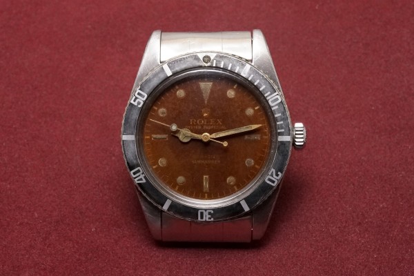 ロレックス サブマリーナ Ref-6536/1 Tropical Brown（RS-138／1958年)の詳細写真2枚目