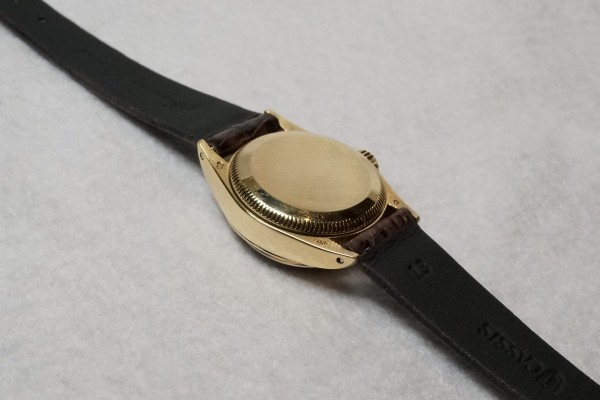 レディース ロレックス 6719 OYSTER PERPETUAL 14KYG（LR-53／1982年)の詳細写真10枚目