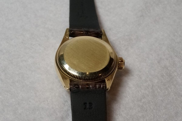 レディース ロレックス 6719 OYSTER PERPETUAL 14KYG（LR-53／1982年)の詳細写真16枚目