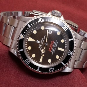 ロレックス DOUBLE RED シードゥエラー Ref-1665 Mark-2 Brown Dial