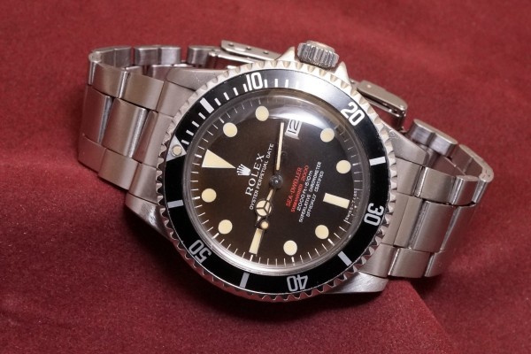 ロレックス DOUBLE RED シードゥエラー Ref-1665 Mark-2 Brown Dial（RS-146／1967年)の詳細写真1枚目