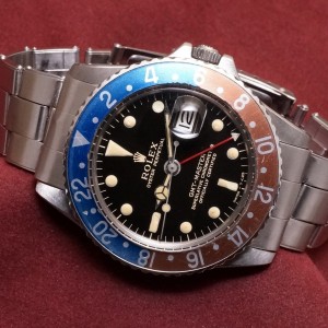 ロレックス GMTマスター Ref-1675 Gilt/Gloss Dial