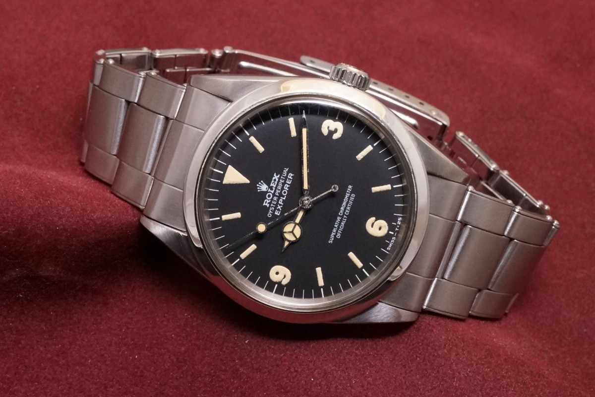 ロレックス EXPLORER Ref-1016 Mega Fat Luminous 369(RS-144/1967年)