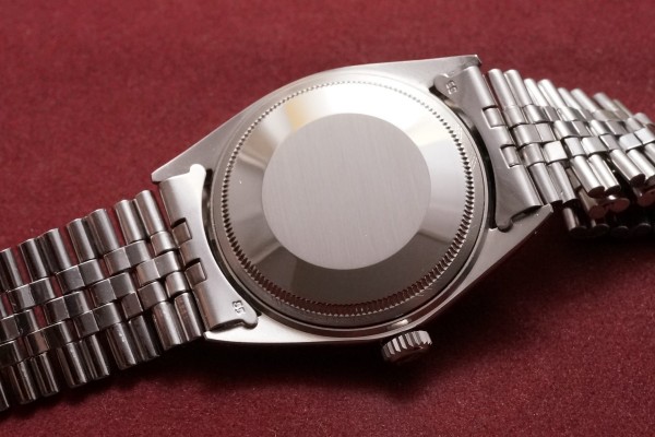 ロレックス デイトジャスト Ref-1601 Snow White Dial（RO-155／1970年)の詳細写真6枚目