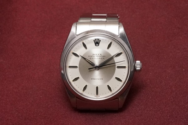 ロレックス EXPLORER Ref-5500 Bulls Eye Dial（RS-158／1962年)の詳細写真2枚目