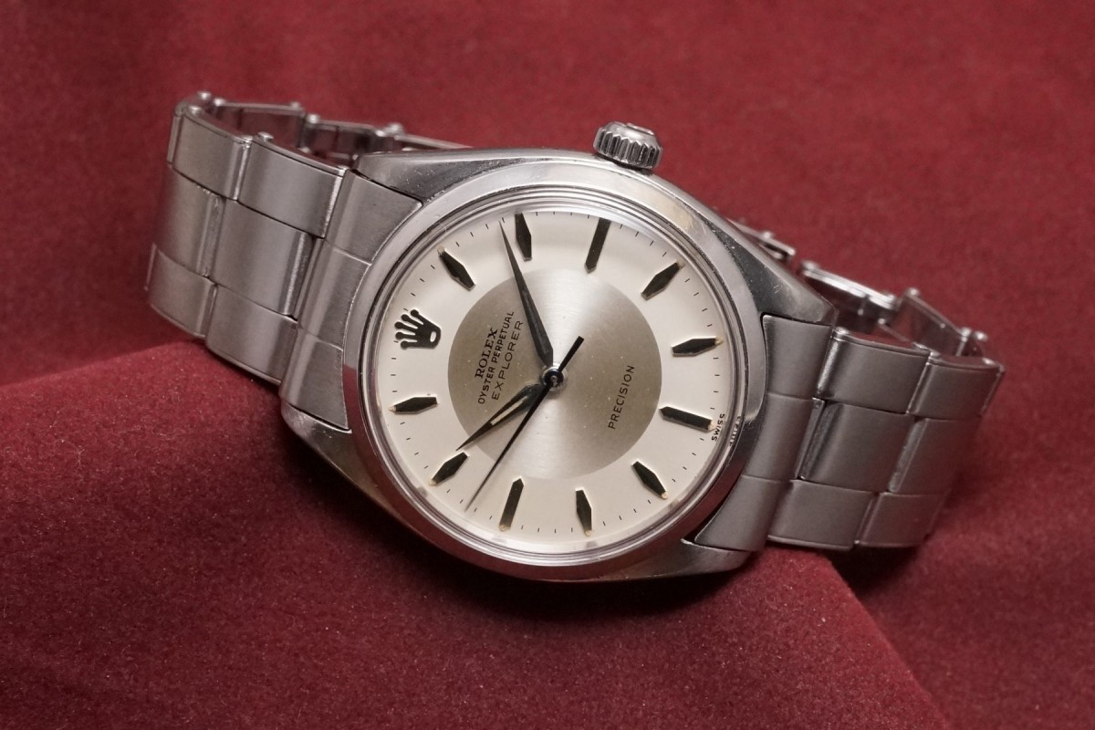 ロレックス EXPLORER Ref-5500 Bulls Eye Dial(RS-158/1962年)