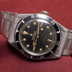ロレックス サブマリーナ Ref-6536/1 Red depth Dial