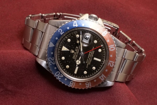 ロレックス GMTマスター Ref-1675 Chapterring Gilt Dial（RS-167／1960年)の詳細写真1枚目