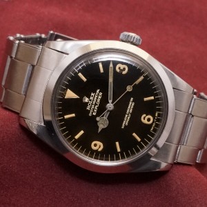 ロレックス EXPLORER Ref-1016 Glossy Gilt Dial