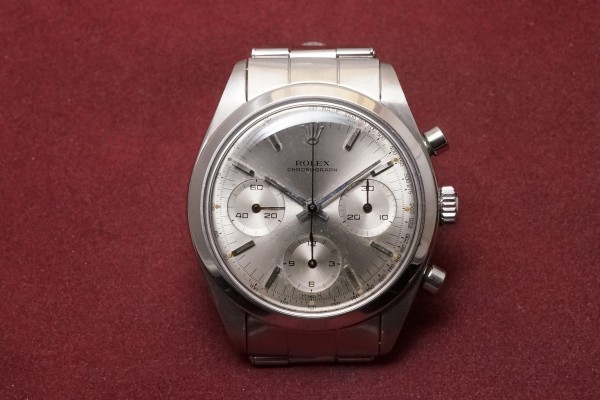 ロレックス クロノグラフ Ref-6238 Pre-デイトナ Grey Dial（RS-169／1964年)の詳細写真2枚目