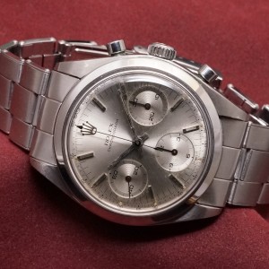 ロレックス クロノグラフ Ref-6238 Pre-デイトナ Grey Dial