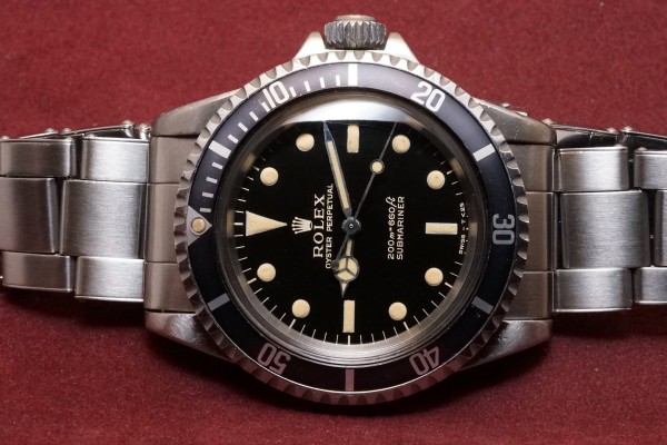ロレックス サブマリーナ Ref-5513 Gilt/Gloss Dial With Japan Guarantee & Box（RS-173／1965年)の詳細写真4枚目