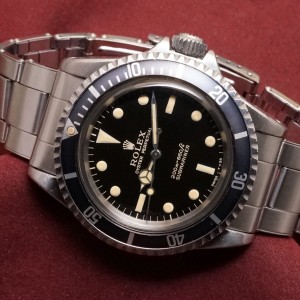 ロレックス サブマリーナ Ref-5513 Gilt/Gloss Dial With Japan Guarantee & Box