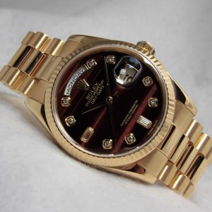 ロレックス Daydate Ref-118238  Bull’s Eye Sir-F