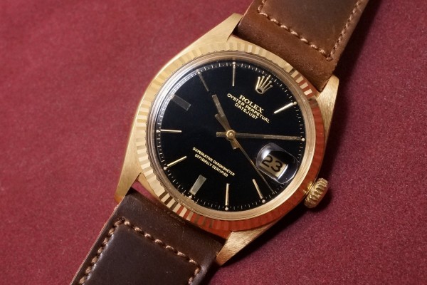 ロレックス DATEJAST Ref-1601/8 Gilt Glossy Dial（RO-178／1967年)の詳細写真3枚目