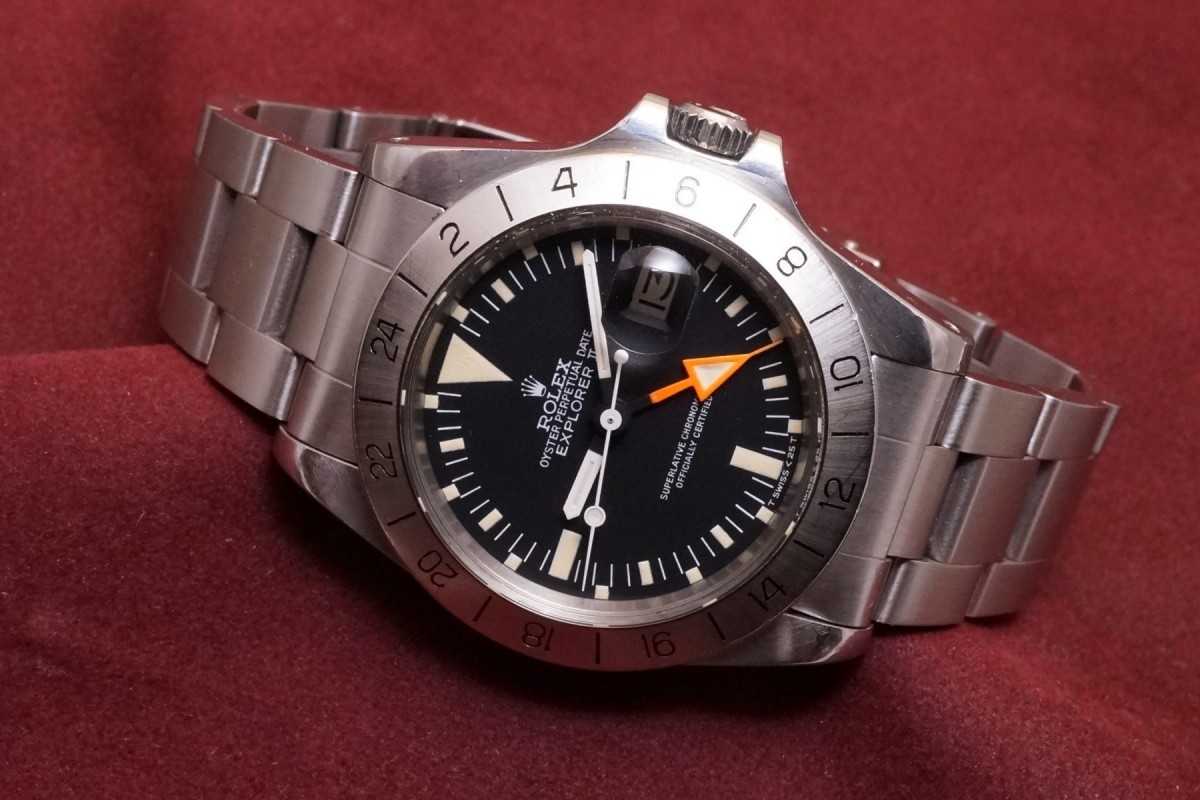 ロレックス EXPLORERⅡ Ref-1655 Mark-4 Dial & Mark-3 Bezel(RS-179/1979年)