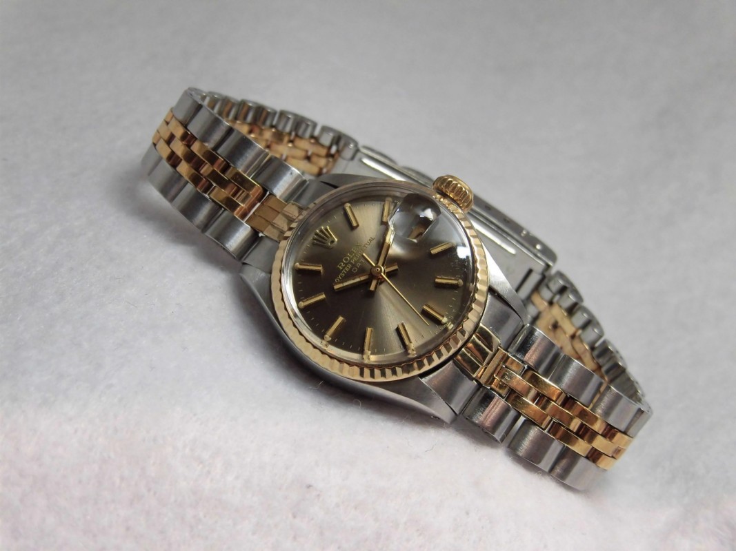 レディース ロレックス Ref.6517 SS/YG Fat Lady(LR-61/1971年)